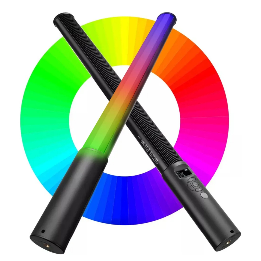 Bastão De Luz Portátil Luxceo P400 Rgb Luz De Vídeo Controle LUXCEO-Handheld RGB Video Light Stick, Fotografia Lâmpada