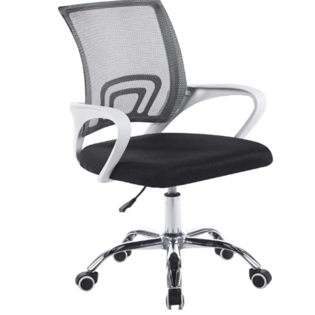 Cadeira Giratória Office Arco Estofado Mesh Dual Color Conthey Evolux - N2232356DC