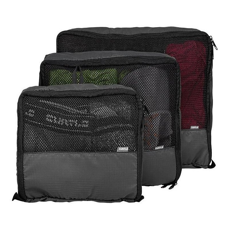 Kit De Organizadores Mesh Da Curtlo Chumbo