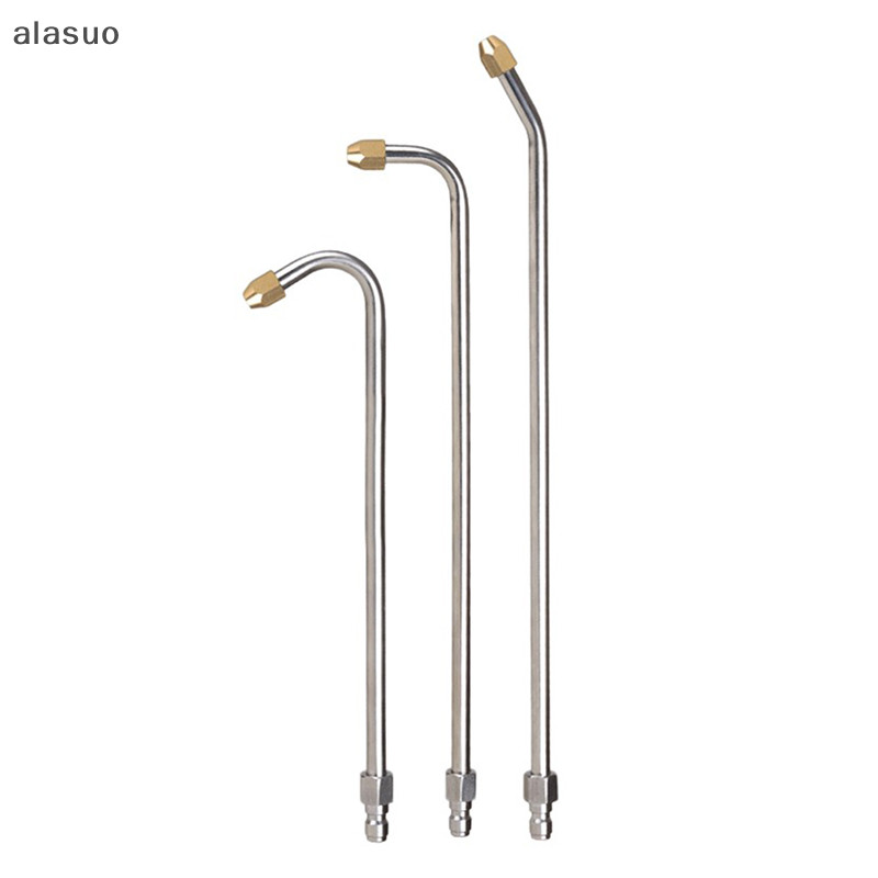 [ala] 25° /90° High Pressure Power Water Extension Spray Wand Nozzle 1/4