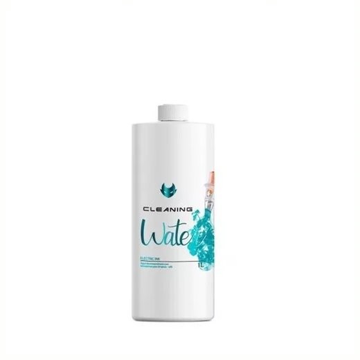 Água Desmineralizada Electric Ink Tattoo 1L (Cleaning Water)Limpeza de Cartucho e Agulha de Tatuagem