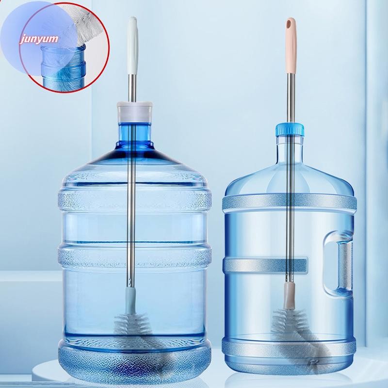 Portable Multipurpose Jar Bottle Descaling Brushes-Stainless Steel Long Handle Water Dispenser Bucket Cleaning Brush