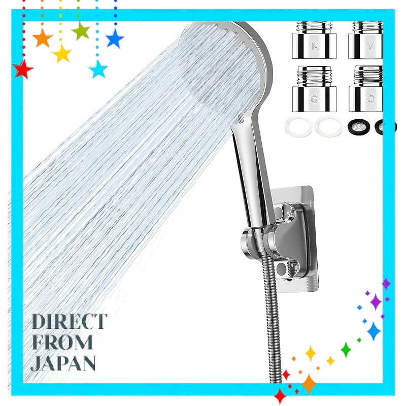 CRAKKE Shower Head | Micro-Nano Bubble Shower Head with Over 90% Water Saving | High Cleaning Power with Ultra-Fine Wate