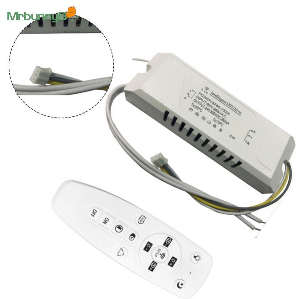 AC85-265V A 12W-60W 2.4G RF Driver LED De Controle Remoto Para Configuração De Iluminação Interna