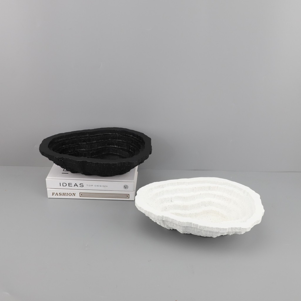 FFYO Nordic resin fruit tray decoration for model rooms, living rooms, dining rooms, coffee tables, light luxury home st