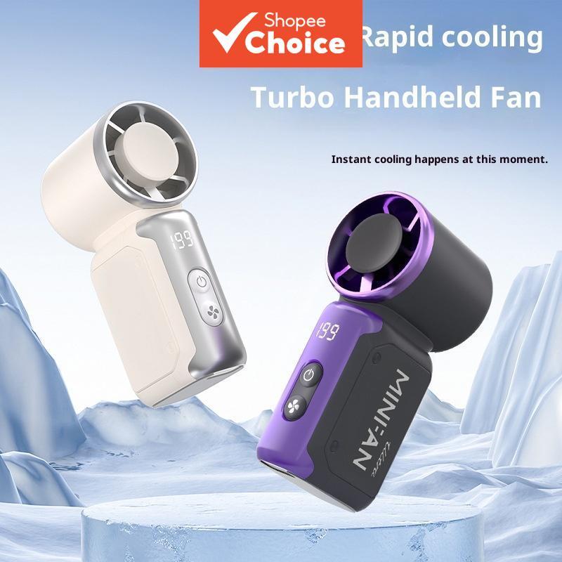 Ventilador Portátil Mini 199 Velocidades USB Recarregável Bolso De Resfriamento Acampamento Ao Ar Livre Viagem Escritóri
