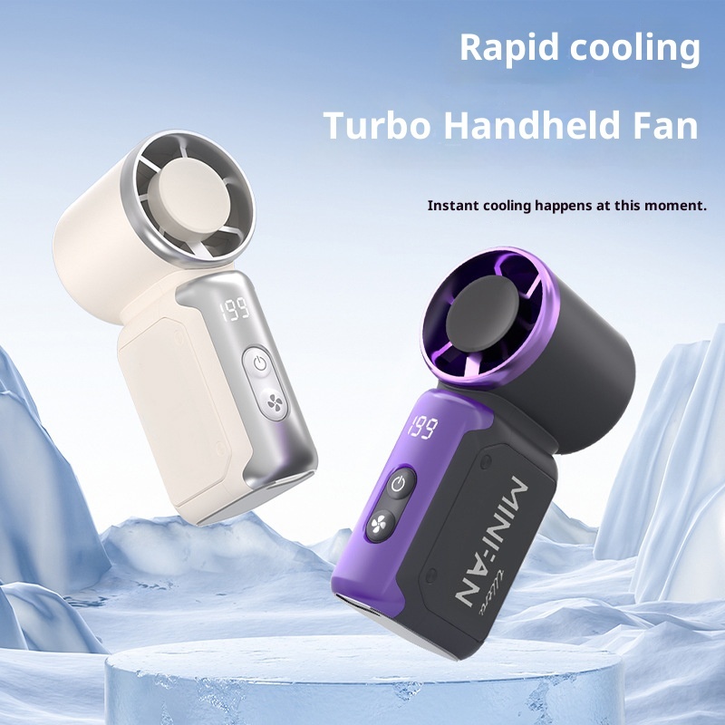 Ventilador Portátil Mini 199 Velocidades USB Recarregável Bolso De Resfriamento Acampamento Ao Ar Livre Viagem Escritóri