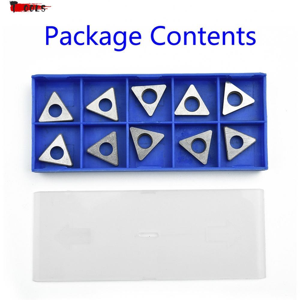 【FALSH SALE】✅10X MT1603 Carbide Shim 60Deg.Triangle For TNMG1604 Insert Turning Tool Holder~-TOOO