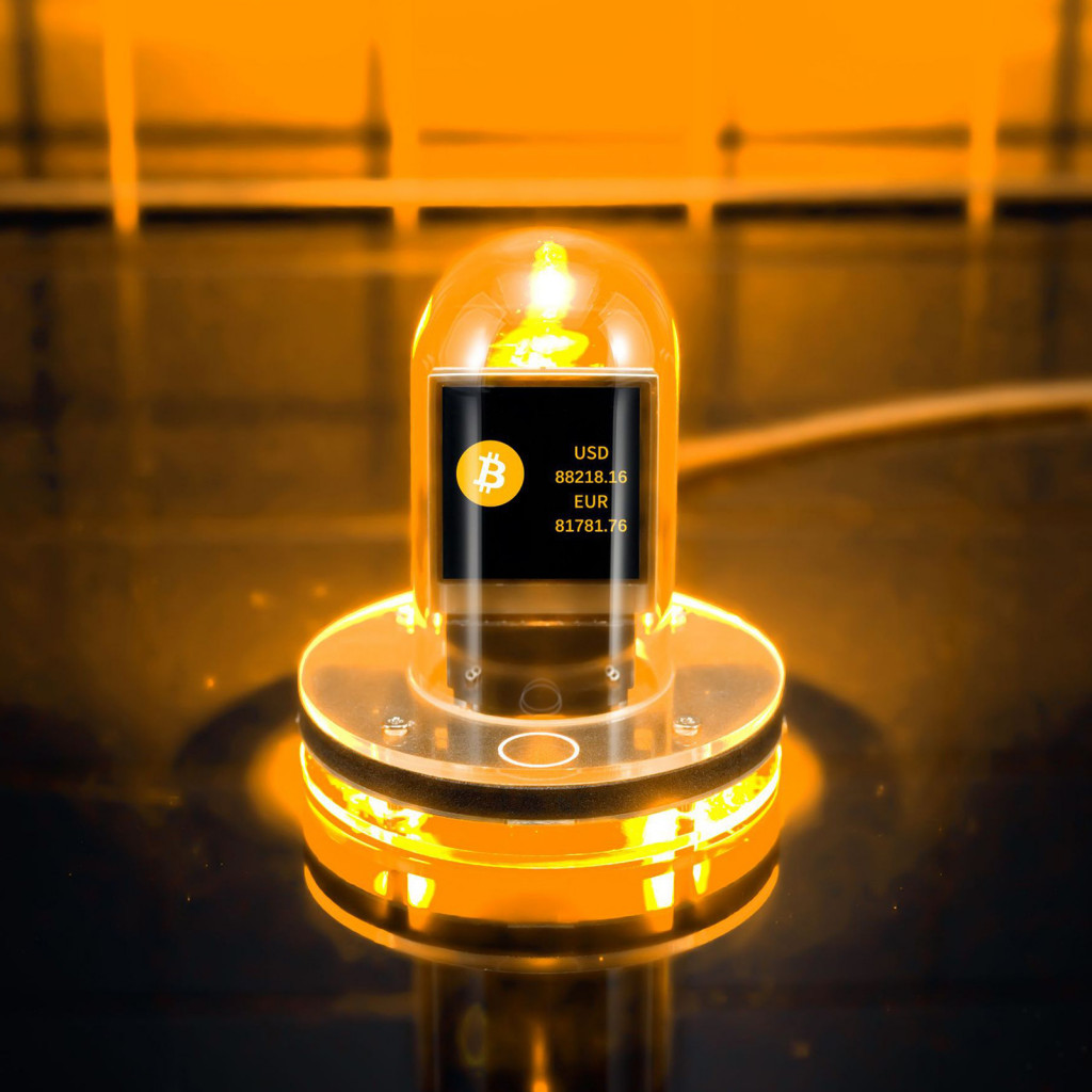 Wi-fi Glow Tube Clock Weather Station – Customizable Display Easy Setup Multi-function Alarm Desktop Ornament for Home