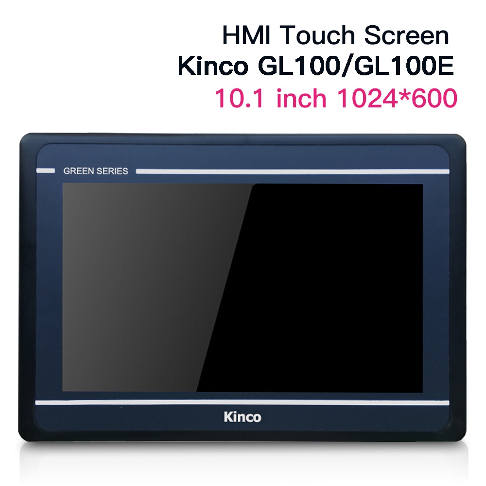 YY 10'Polegada Kinco GL100 GL100E HMI Touch Screen 1024 * 600 Porta Ethernet Interface De Máquina Humana Painel De Toque