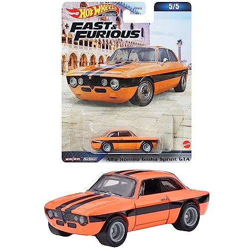Hot Wheels - Fast & Furious - Alfa Romeo Giulia Sprint GTA 【Ages 3 and up】 HKD 29