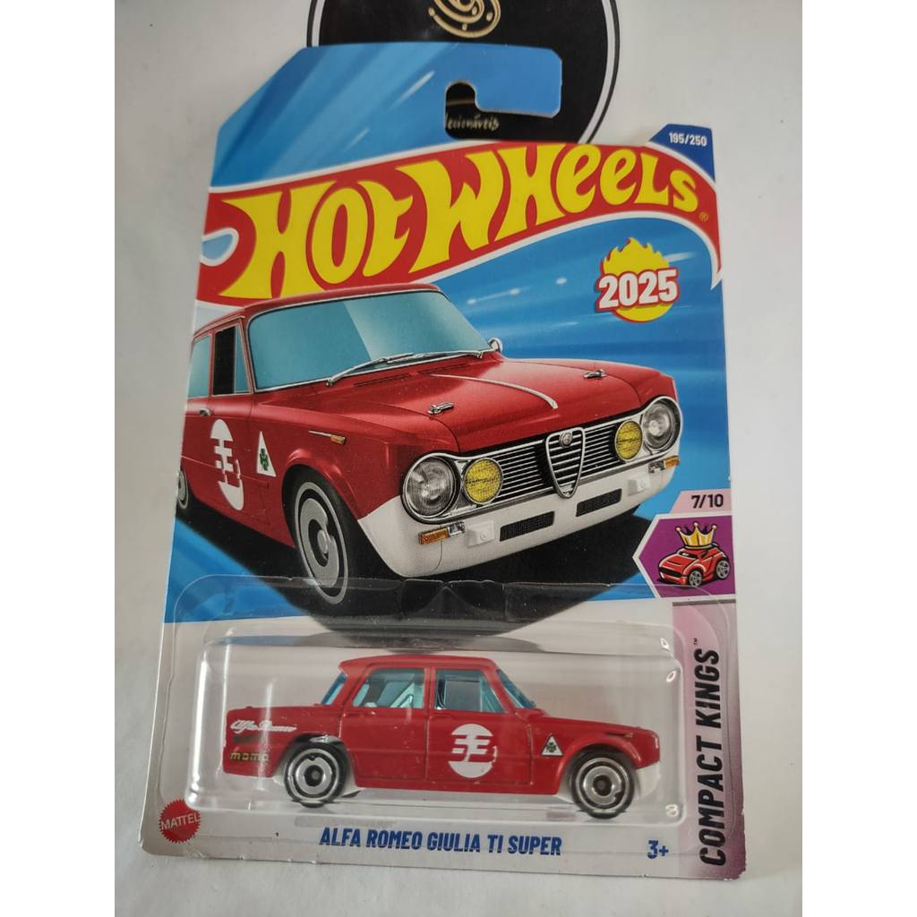HOT WHEELS ALFA ROMEO GIULIA TI SUPER 1:64 MATTEL