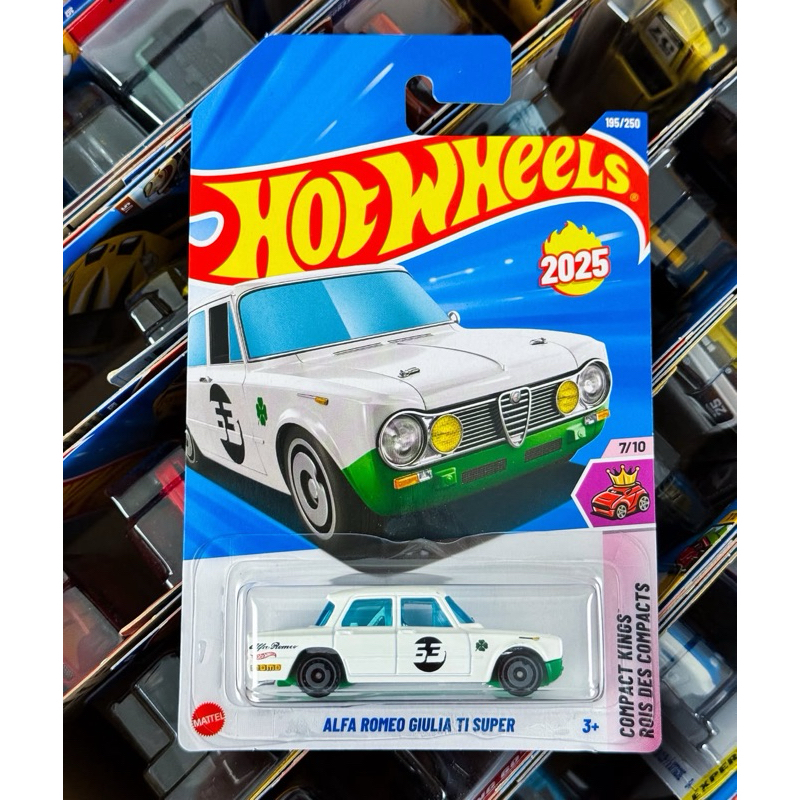 Hot Wheels Compact Kings 2025 - Alfa Romeo Giulia TI Super
