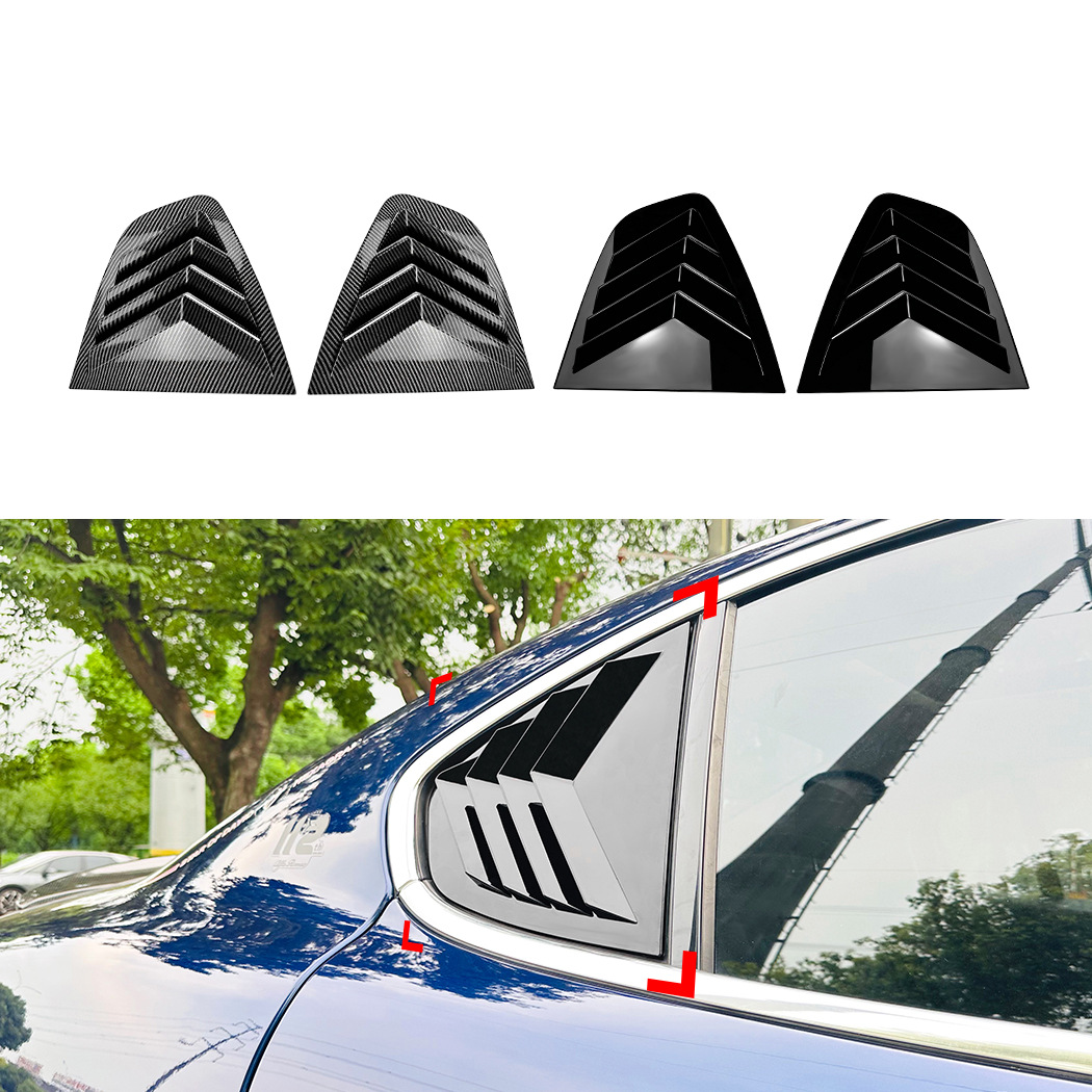 Alfa Romeo Giulia 2015 + Persianas De Janela Decalque De Vinil Adesivo Externo De Carro