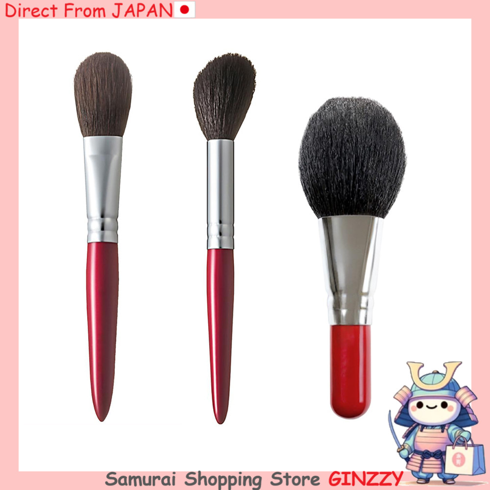 Hakuyundo Kumano Pincel Artesanal Pincel de Rosto Pincel de Maquiagem Pincel de Blush Alta Durabilidade Fácil Manutenção