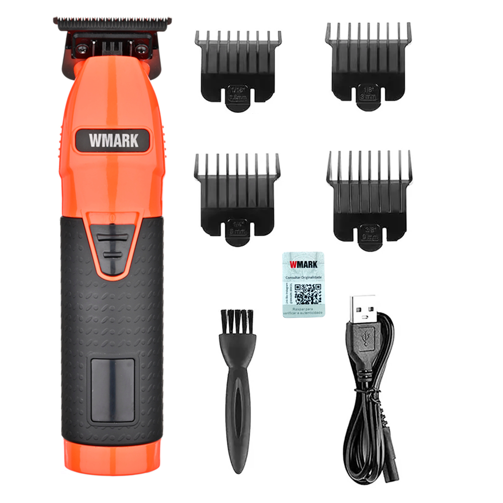 Maquina Wmark NG 318 de Acabamento Laranja Sem Fio Profissional