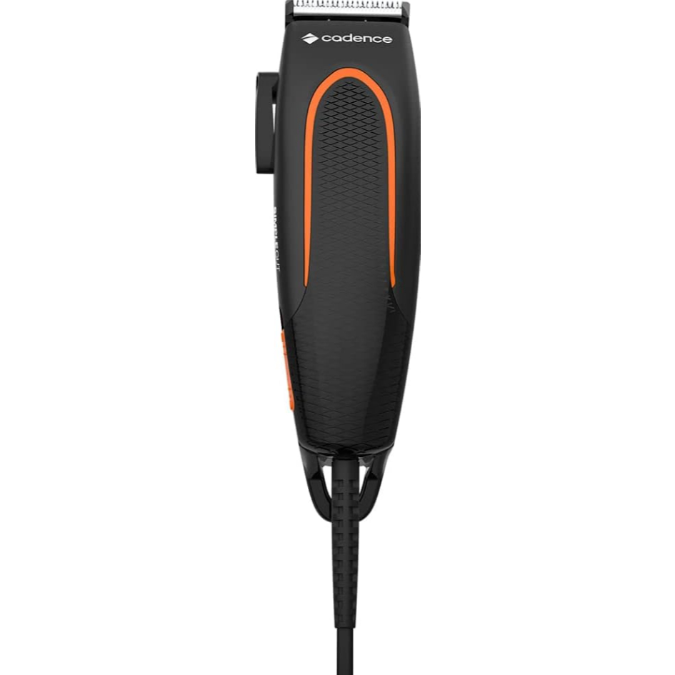 Máquina de Cortar Cabelo Cadence Simple Cut CAB181 Preta/Laranja 110v