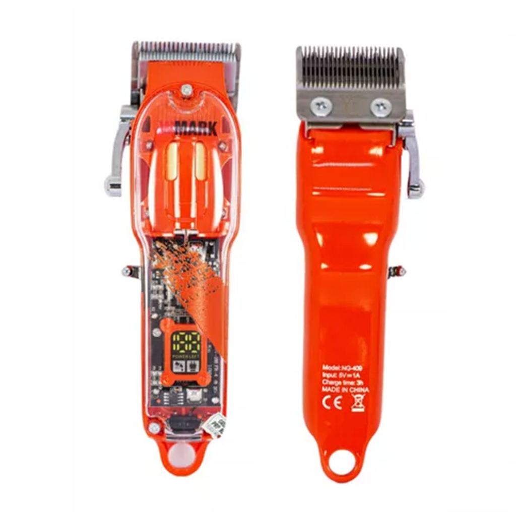 Máquina De Cortar Cabelo Profissional 409 Laranja Bivolt Original
