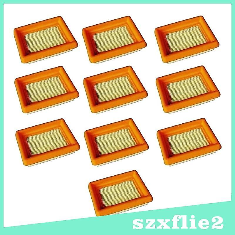[Szxflie2] Substituição Do Limpador De Filtro De Ar Aparador 10x Para FS120 FS200 FS250 FS450 Laranja