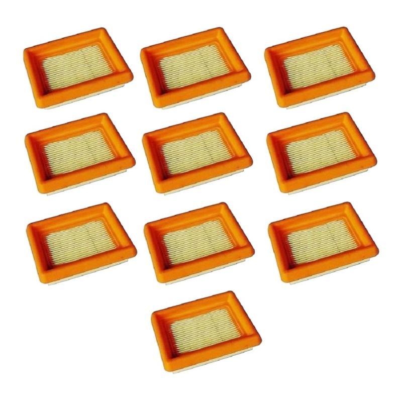 [Fineblue] Substituição Do Limpador De Filtro De Ar Aparador 10x Para FS120 FS200 FS250 FS450 Laranja