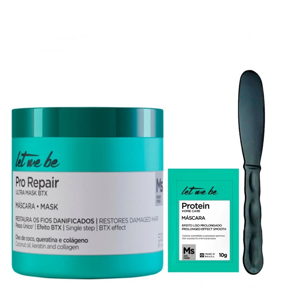 Mascara Btx Pro Repair Ultra Mask Passo Unico Let Me Be 500g