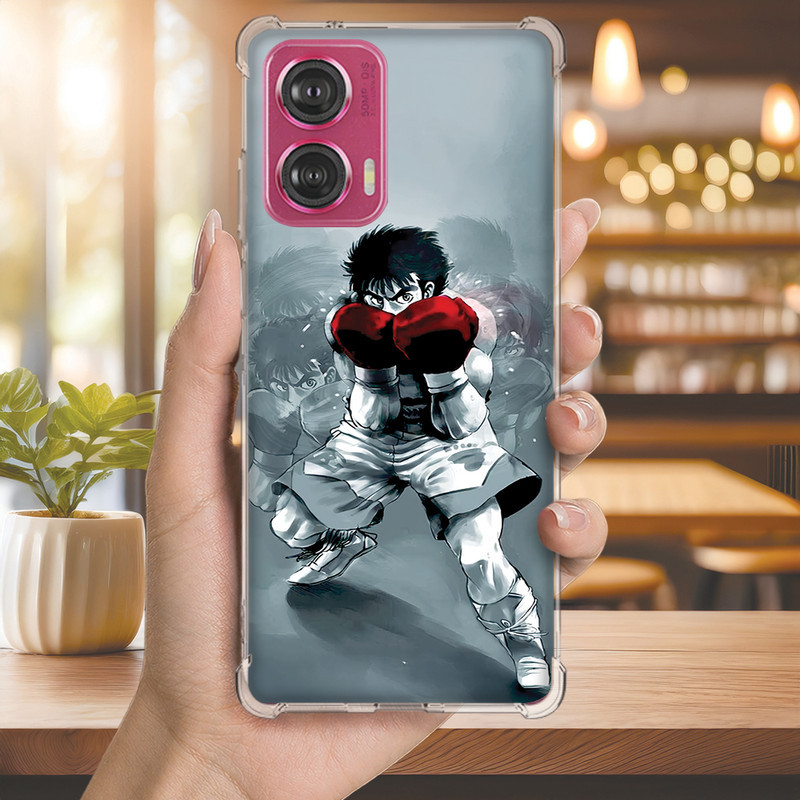 Capinha Capa (3433) HAJIME IPPO ANIME para MOTO EDGE,50,ULTRA,PRO,FUSION,NEO,40,30,LITE,20,PLUS,G5S,G04,G,POWER,PLAY