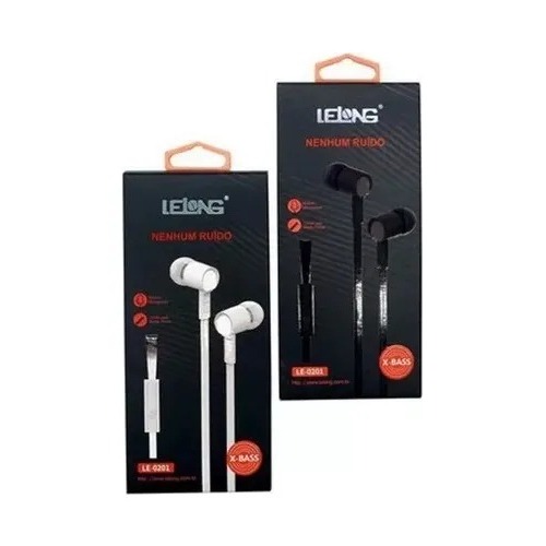 Fone De Ouvido Com Microfone Lelong Ótimo Som 9.9 Shopee