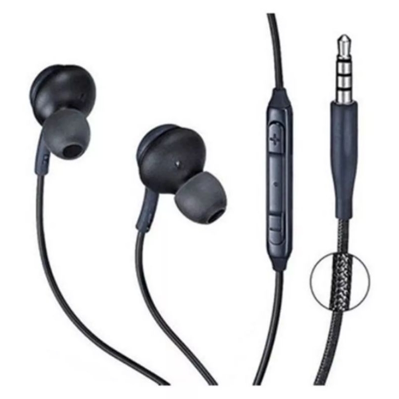 Fone De Ouvido H'maston Ej-s8 P2 Com Microfone Cor Preto Intra-Auricular Com Fio P2- Promoção Shopee