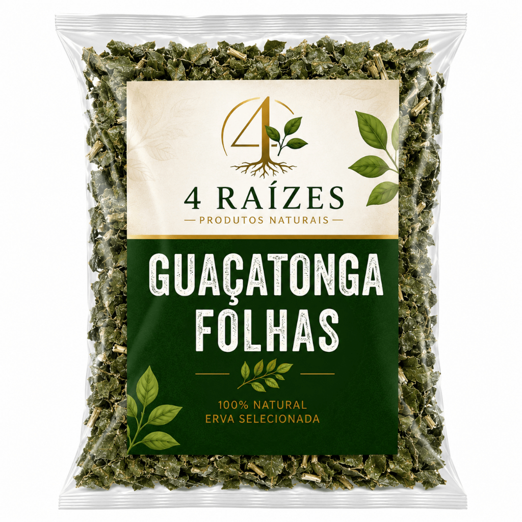 Folhas de Guaçatonga 500G Selecionadas Produto Natural