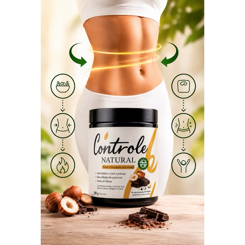 Cúrcuma mix de fibras Controle Natural