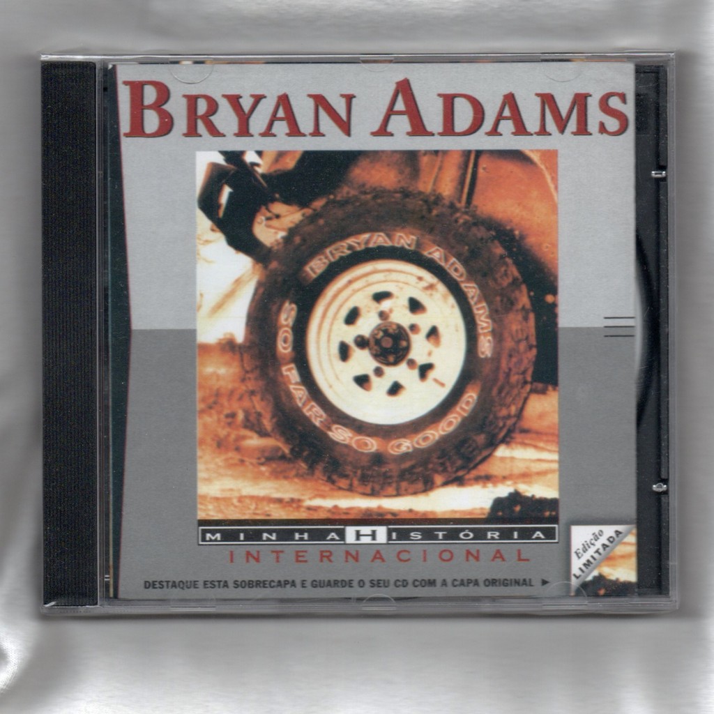 Bryan Adams Cd So Far So Good Minha Vida