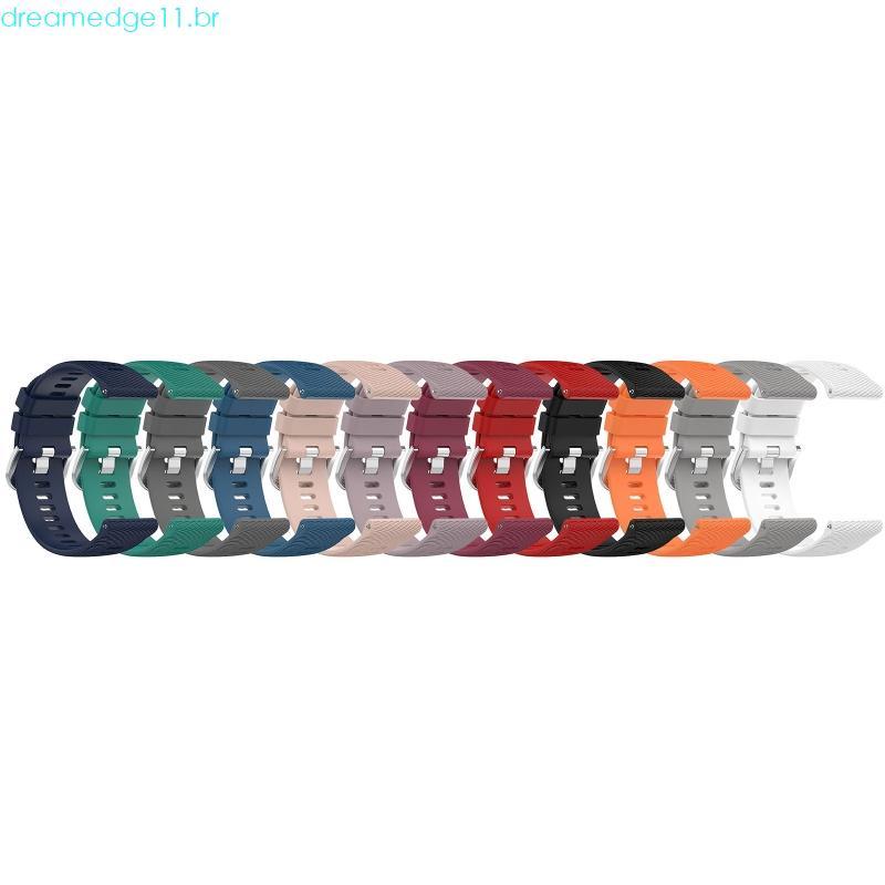 dreamedge11 Pulseira Silicone Ajustável, Relógio Para Reparo solar LS01 Ruído colorfit pro2 STOR
