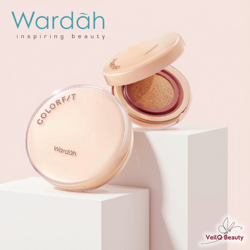 Almofada Wardah Colorfit Perfect Glow 15g-Cores Unificadas , Brilhantes E De Longa Duração