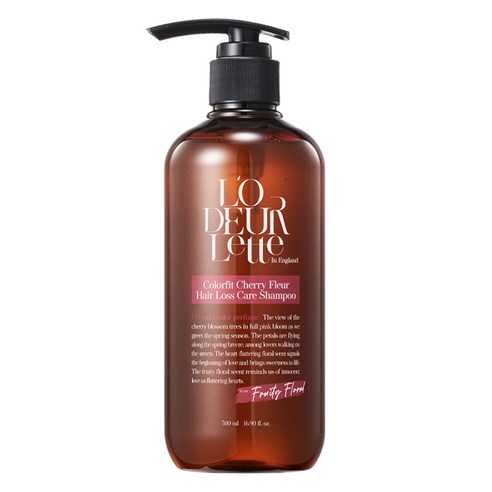 [Lodeurlette] In England Colorfit Hair Loss Care Shampoo 500ml (Brisa Em Pó) Sabonete Limpo Aroma Para Vitalidade Do Cou