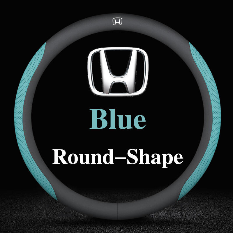 Capa de Volante de Couro para Carro em 5 Cores para Honda Accord City Civic Brio CRV Mobilio 2019 2020 2021 2022 2023, N