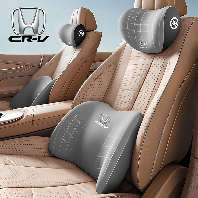 Para Honda crv Carro Pescoço Travesseiro Lombar Espuma De Memória Conjunto De Alta Qualidade g6 2025 2012 2009 2024 2023