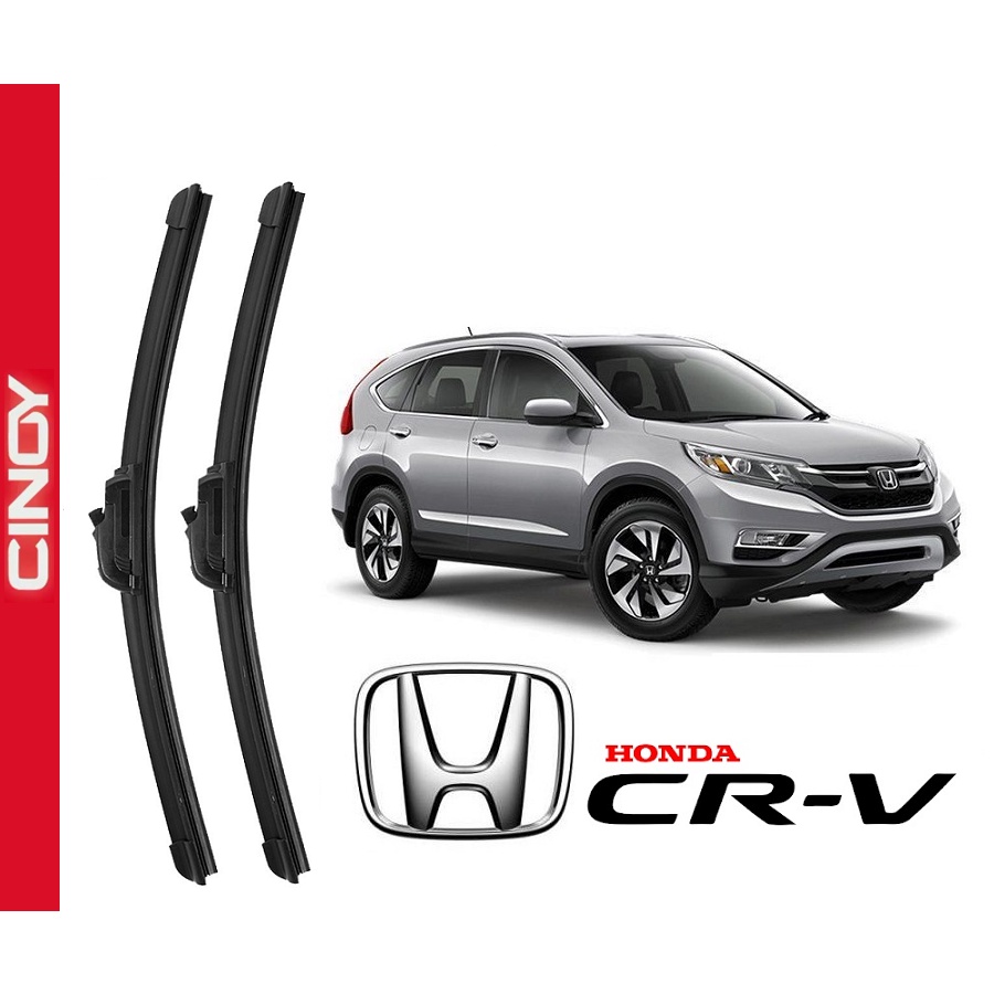 Kit Palhetas Limpador de Para-brisa Dianteiro Honda CRV CR-V 2008 A 2023