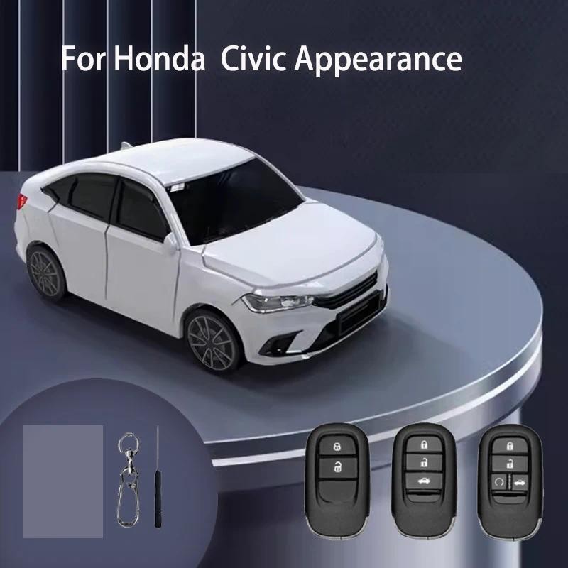Para Honda 11th Civic Caso Chave Do Carro Moldel 2022 2023 Accord Odyssey CRV Inteligente Remoto Capa Fob Titular Chavei
