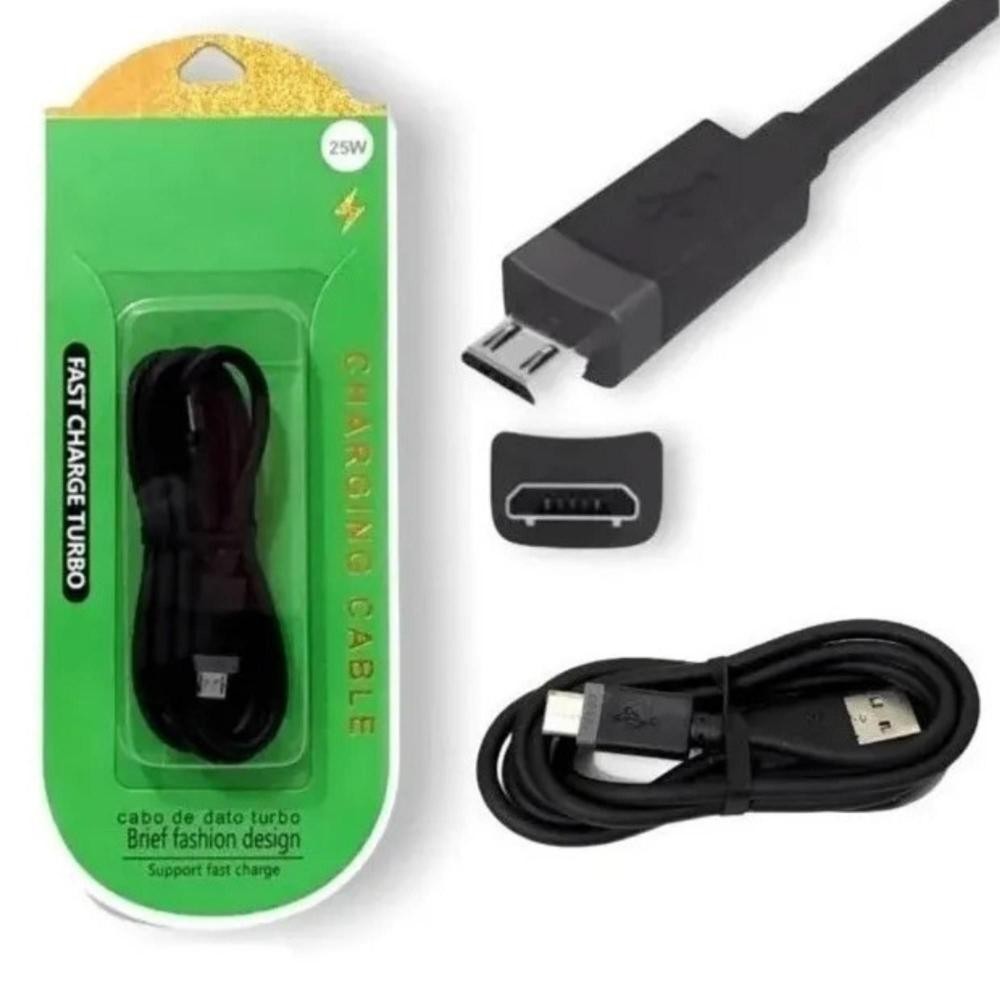 Cabo USB V8 Fast Charger Turbo - 1M - Universal