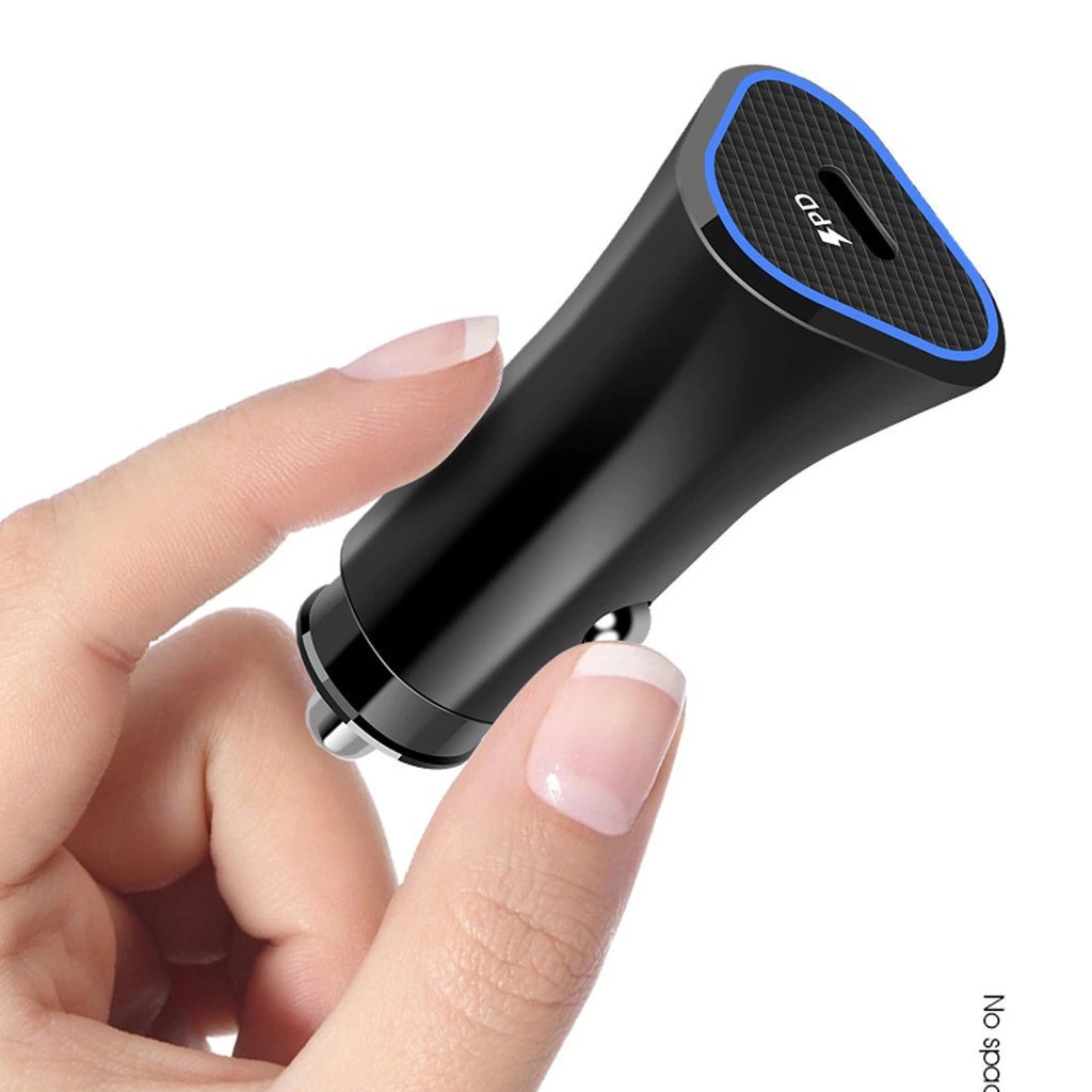 CARREGADOR VEICULAR TURBO RAPIDO 25W PD FAST CHARGE