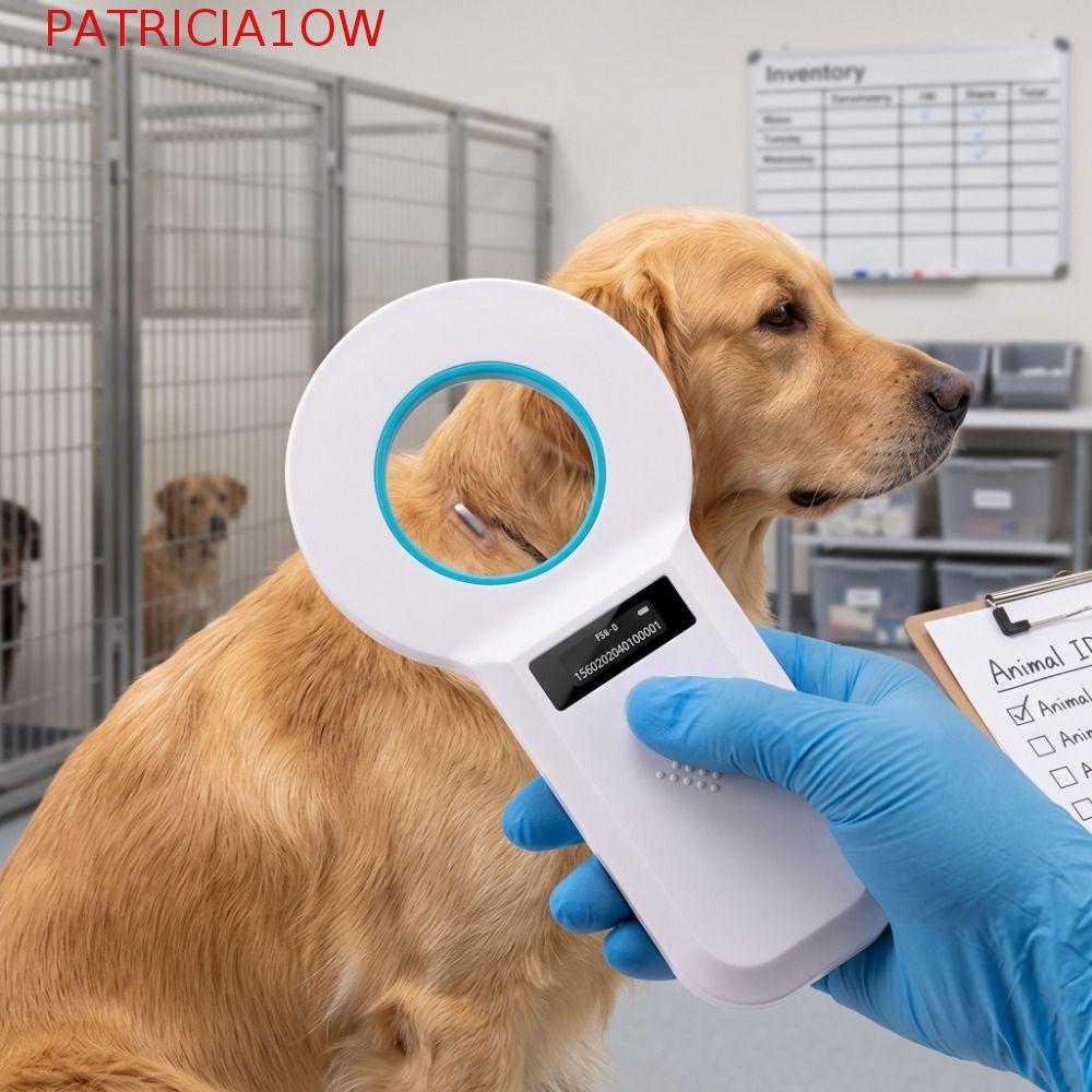 PATRICIA1OW Detecção De Identificação De Animais De Estimação , Leitor Portátil RFID Animal De Microchip Para De Armazen