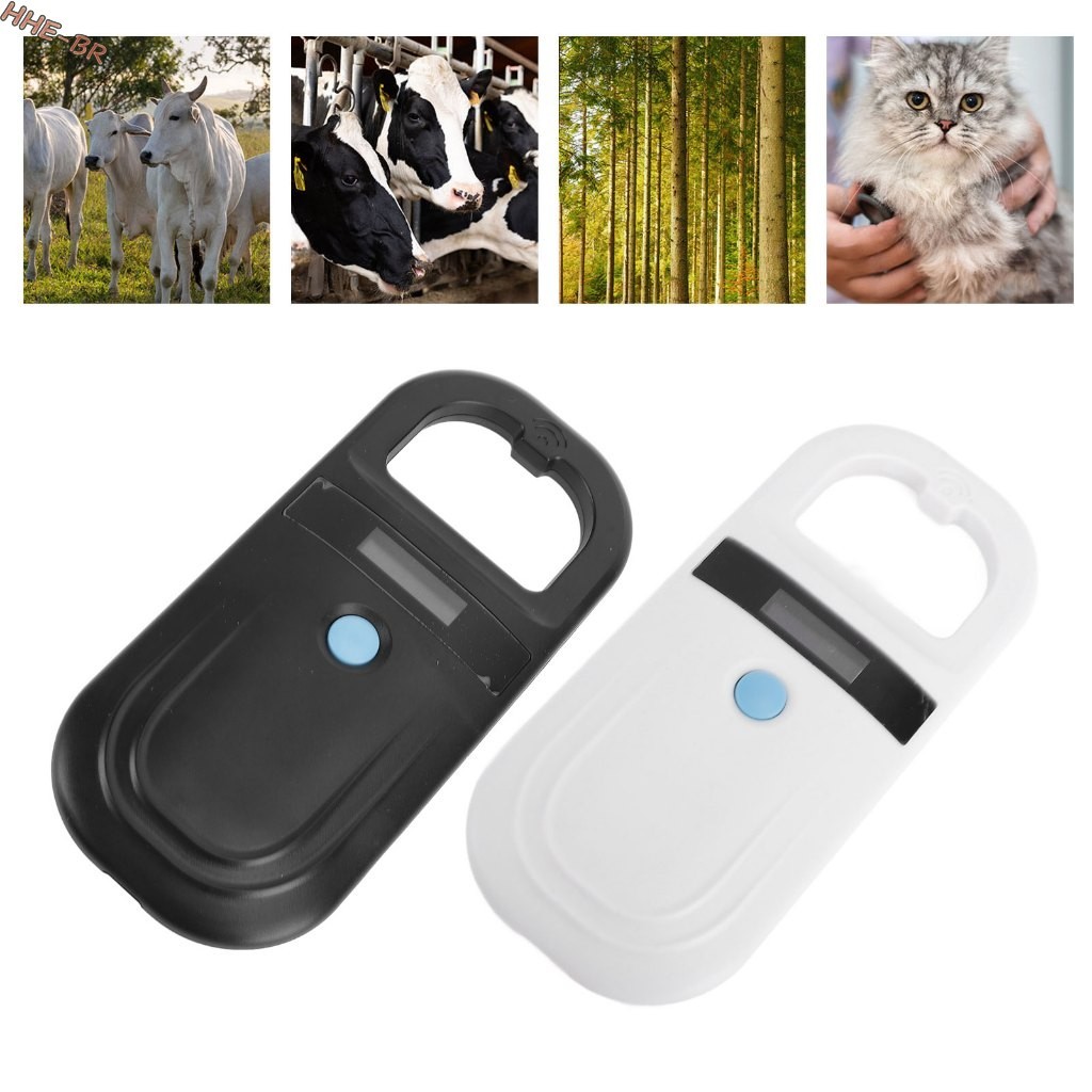 Scanner Portátil De Microchip Para Animais De Estimação De 134.2 Khz-Leitor Recarregável Identificação De Cães E Gatos C