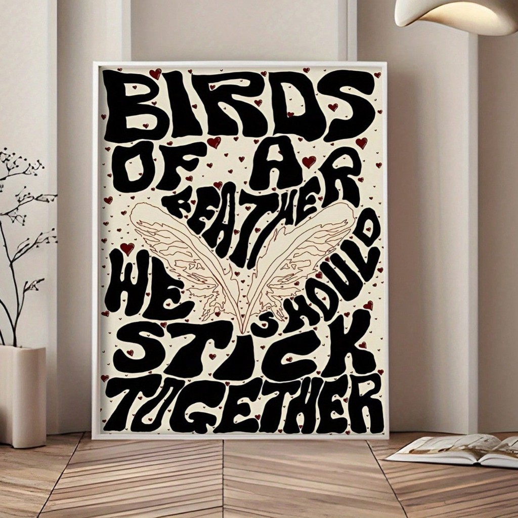 Quadro decorativo Cantora pop Billie Eilish música Birds of a feather arte musical (1 peça)