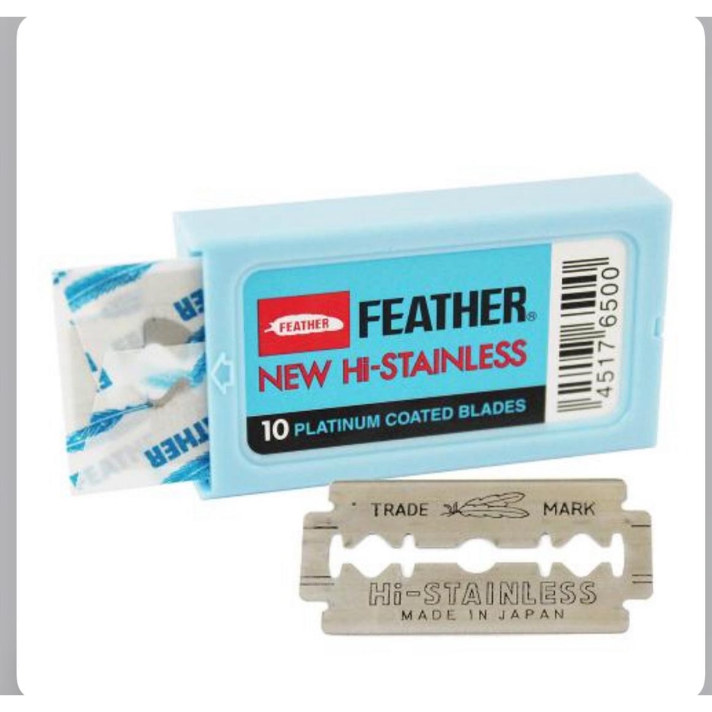LAMINA FEATHER ORIGINAL C/10 LAMINAS