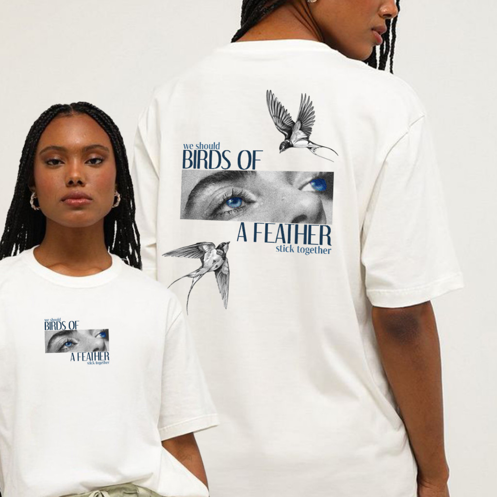 Camisa Camiseta Billie Eilish Birds of a Feather T-Shirt Unissex 100% Algodão 25 25 26