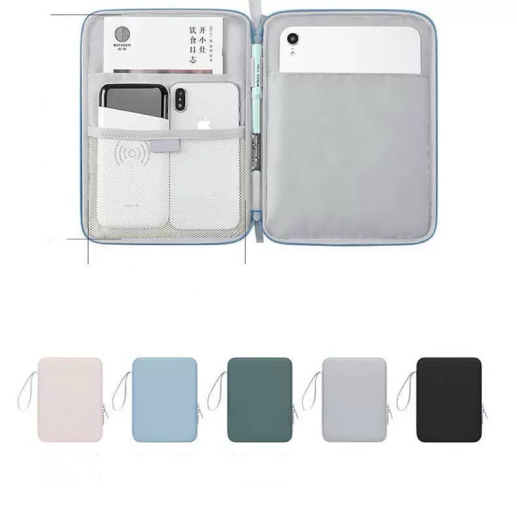 Capa Tablet 11 a 13” com Zíper Bolsa Protetora Anti Risco para iPad Xiaomi Redmi Pad Galaxy Tab
