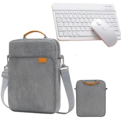 Bolsa Pasta alça Transporte  + Teclado Compativel Xiaomi POCO Pad X1 e Xiaomi Mi Pad 7/7 Pro 11.2 - Anatel 158372114316