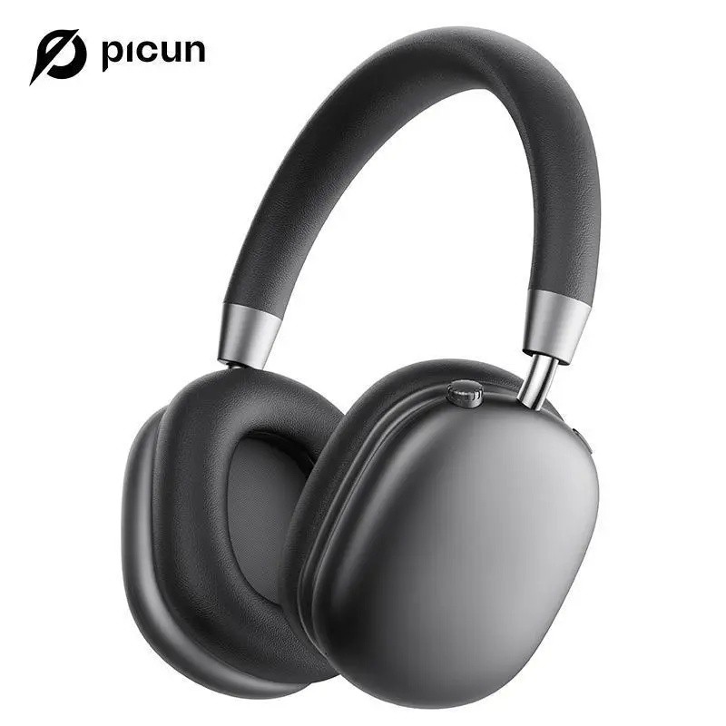 Picun F5 Wireless ANC Gym Headphones, -35dB noise cancellation headphones, Bluetooth 5.4 Low-Latency, Hi-Fi Audio, Perso