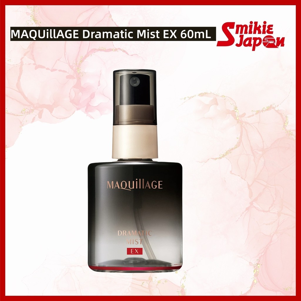 MAQUillAGE Dramatic Mist EX 60mL Floral Scent Coverage Power, Makeup Smudging, Keep Mist, Pores, Moisturizing