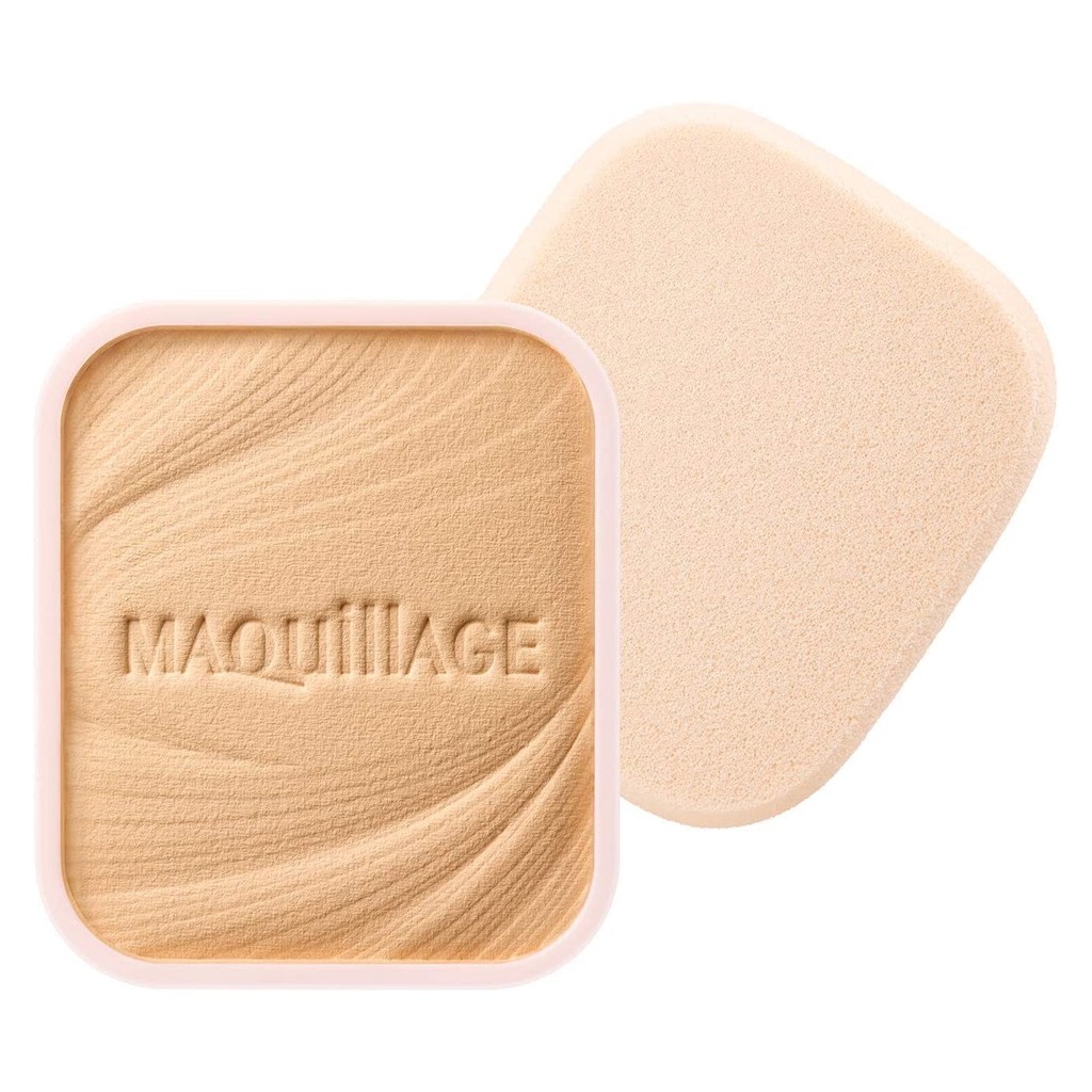 MAQuillAGE Dramatic Powdery EX Refil 9.3g SPF25 PA+++ Base Compacta 8 Tons Uso Seco ou Umido Shiseido Japao